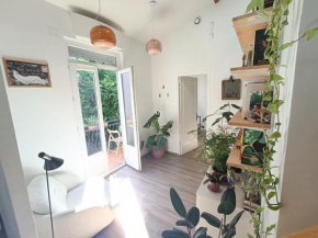 Loft cosy avec balcon et jardin